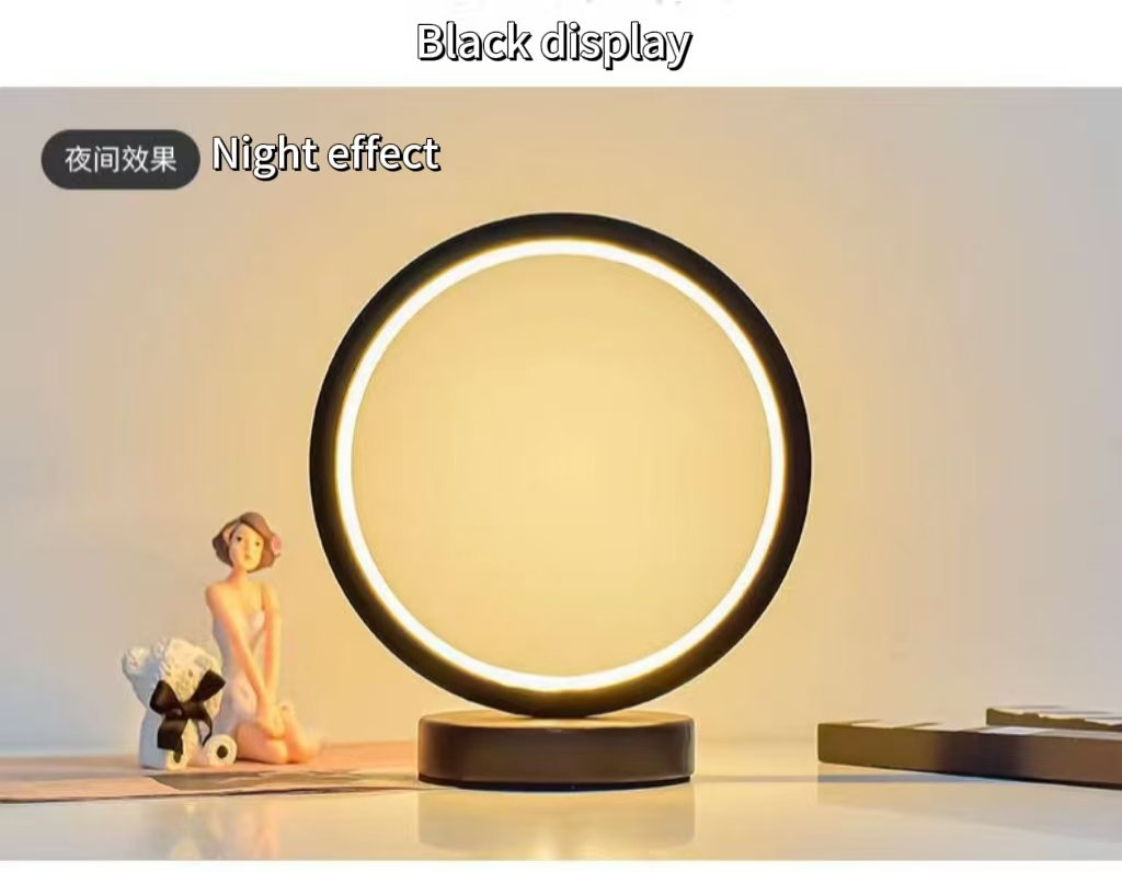 โคมไฟตั้งโต๊ะวงแหวน LED ขนาด 2 - Decor Lighting Table Lamps บทวิจารณ์และราคา