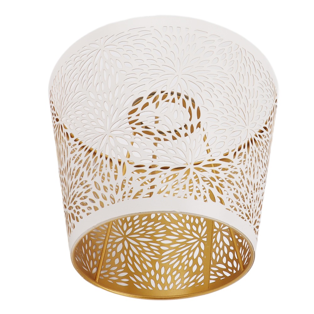 โคมไฟเหล็กแบบเรียบง่าย ลายเรขา - Geometric Lamp Shade บทวิจารณ์และราคา