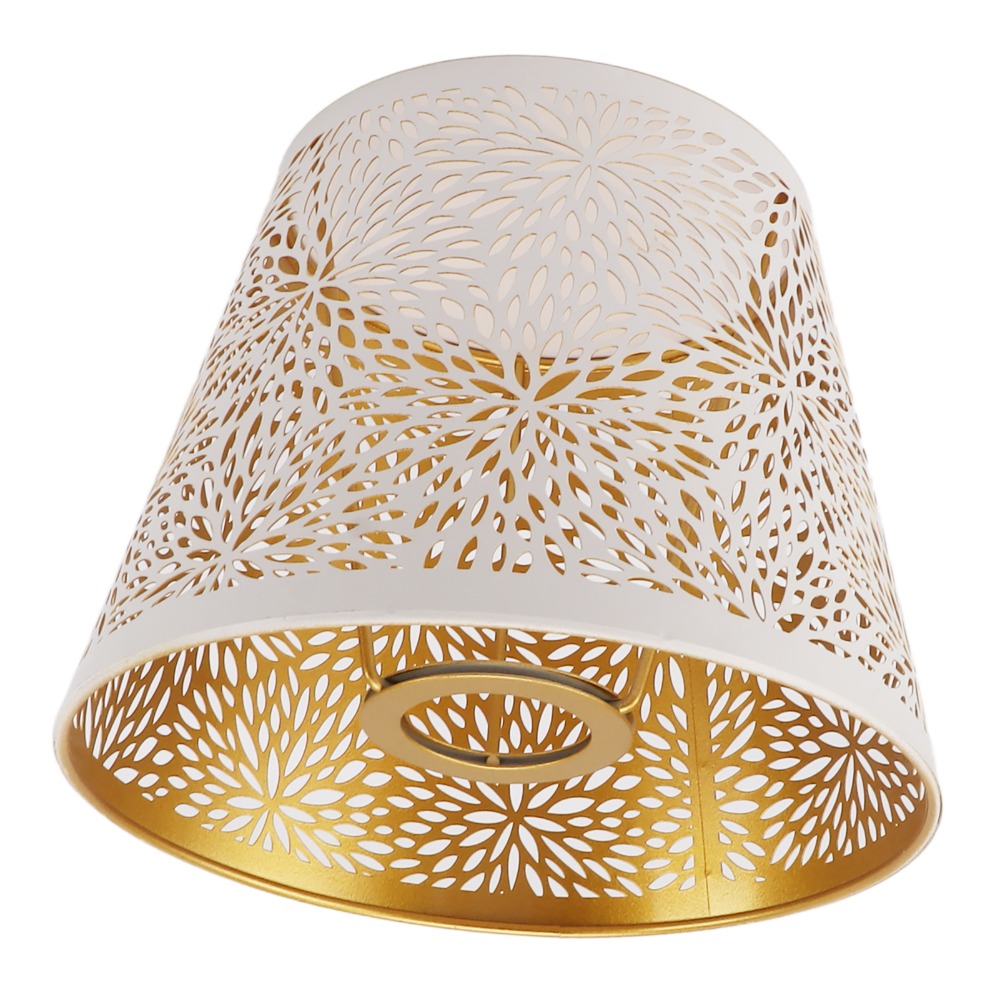 โคมไฟเหล็กแบบเรียบง่าย ลายเรขา - Geometric Lamp Shade บทวิจารณ์และราคา