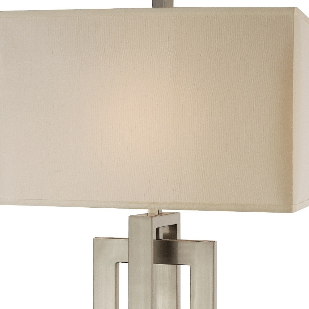 โคมไฟตั้งโต๊ะไดโอดเปล่งแสงทรงเ - Geometric Lamp Shade บทวิจารณ์และราคา