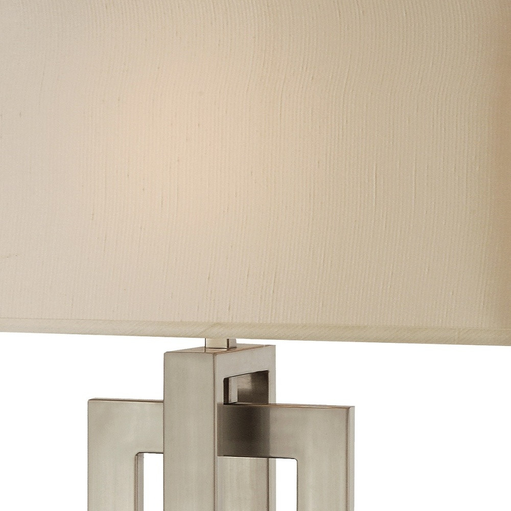 โคมไฟตั้งโต๊ะไดโอดเปล่งแสงทรงเ - Geometric Lamp Shade บทวิจารณ์และราคา