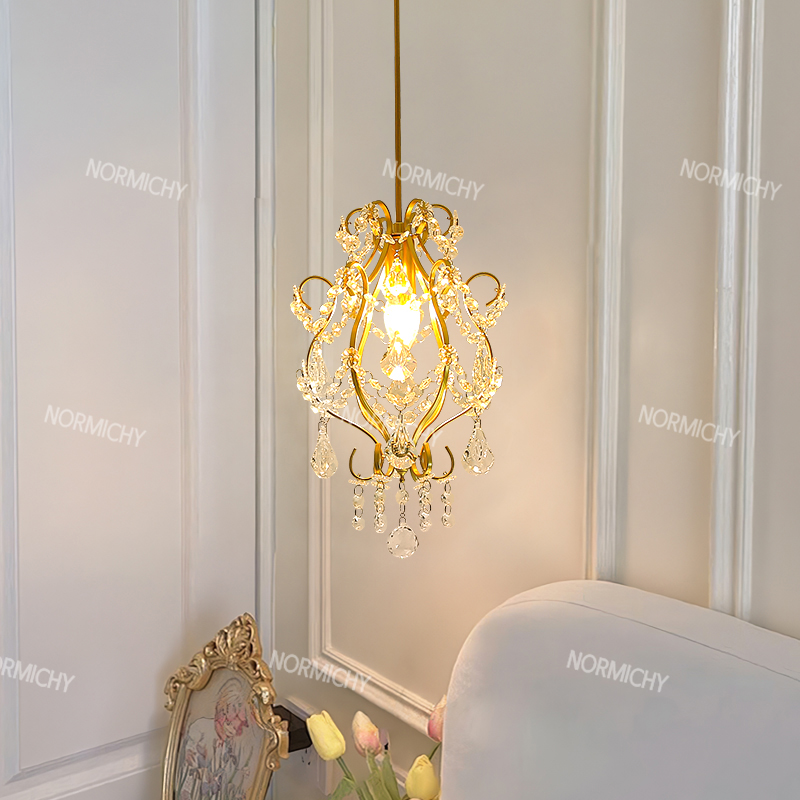 อเมริกันคริสตัลโคมระย้าขนาดเล็ - Lighting Home Decor Items บทวิจารณ์และราคา