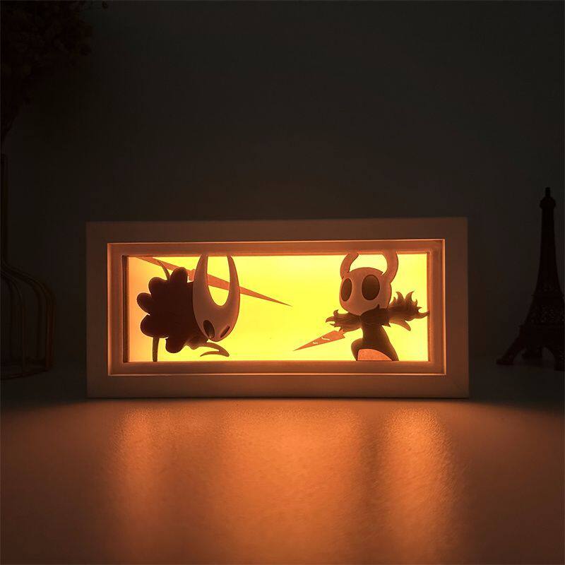 กล่องไฟกระดาษตัดลาย Hollow Kni - Decor Lighting Fans บทวิจารณ์และราคา