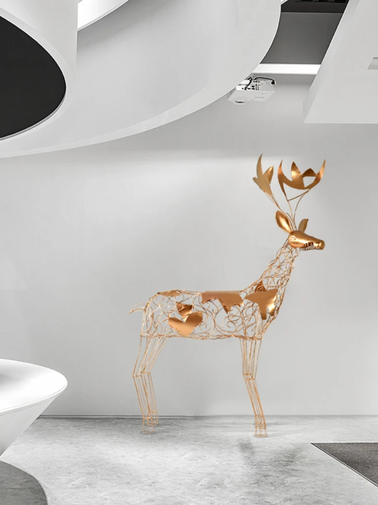 ประติมากรรมกวางเอลค์แบบนามธรรม - Decor Lighting Sales บทวิจารณ์และราคา