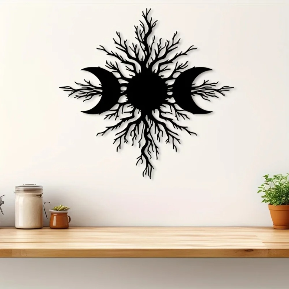 งานศิลปะติดผนังรูปพระจันทร์เสี - Home Decor Lighting Brands บทวิจารณ์และราคา