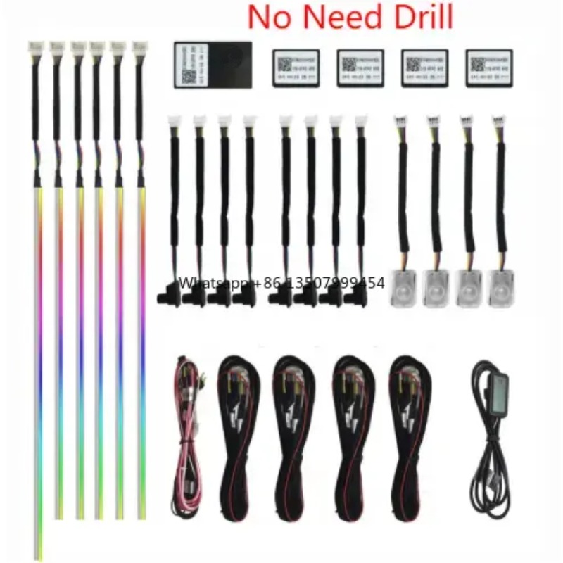 ไฟตกแต่งภายในรถยนต์ A80 แถบอะค - Lightings Decoration บทวิจารณ์และราคา