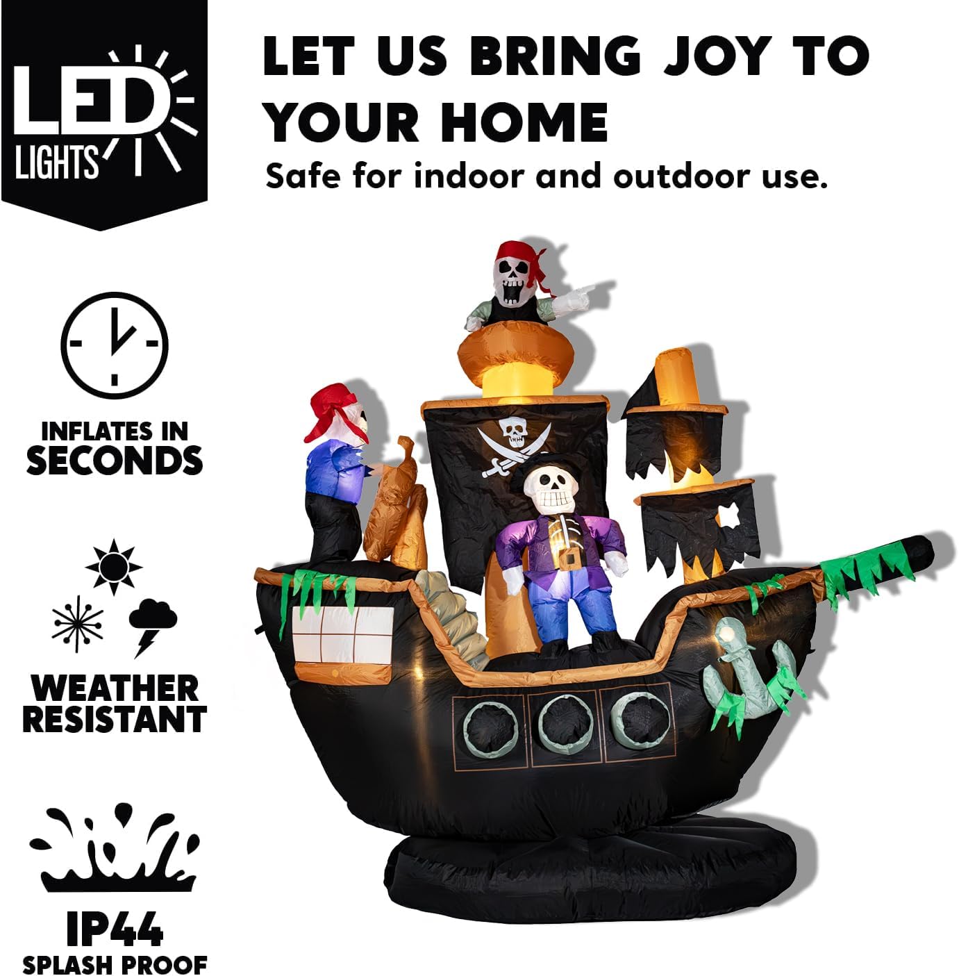 เรือโจรสลัดเป่าลมสำหรับตกแต่งฮ - Decor Lighting Fans บทวิจารณ์และราคา