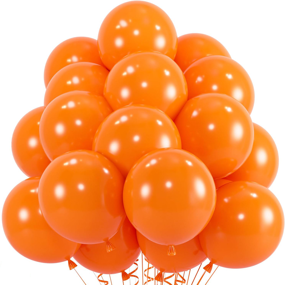 ลูกโป่งยางสีส้ม ขนาด 10/12 นิ้ - Orange Lighting Decor บทวิจารณ์และราคา