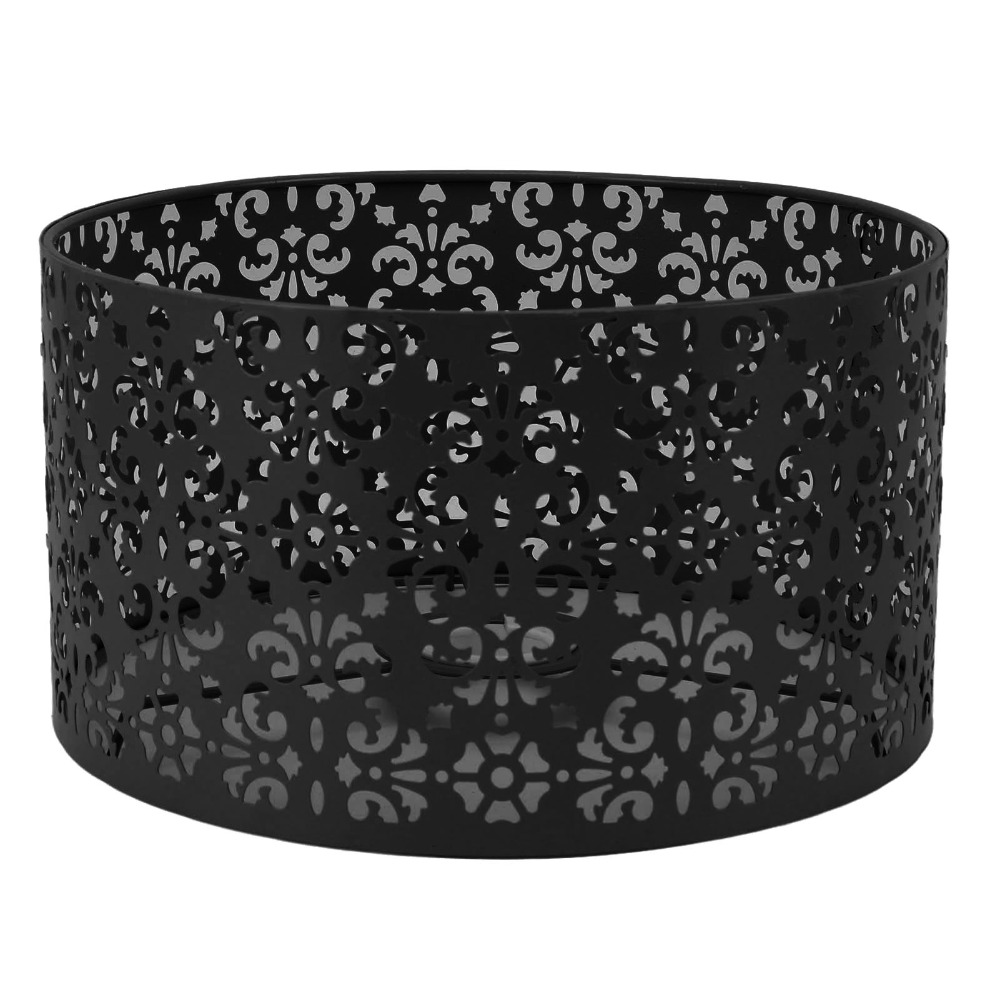 โคมไฟเหล็กแบบเรียบง่าย รูปแบบเ - Geometric Lamp Shade บทวิจารณ์และราคา