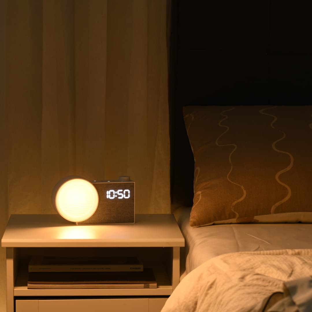 นาฬิกาปลุกพร้อมไฟ LED WILIT พร - Decor Lighting Table Lamps บทวิจารณ์และราคา