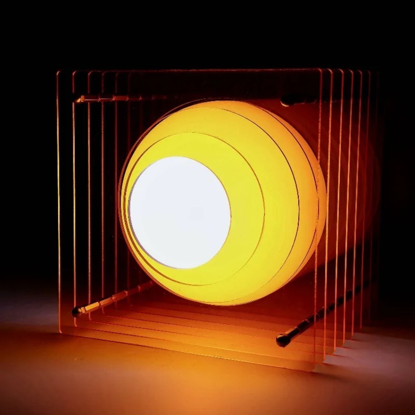 โคมไฟดวงจันทร์ DIY อะคริลิกหลา - Lighting Decor Room บทวิจารณ์และราคา