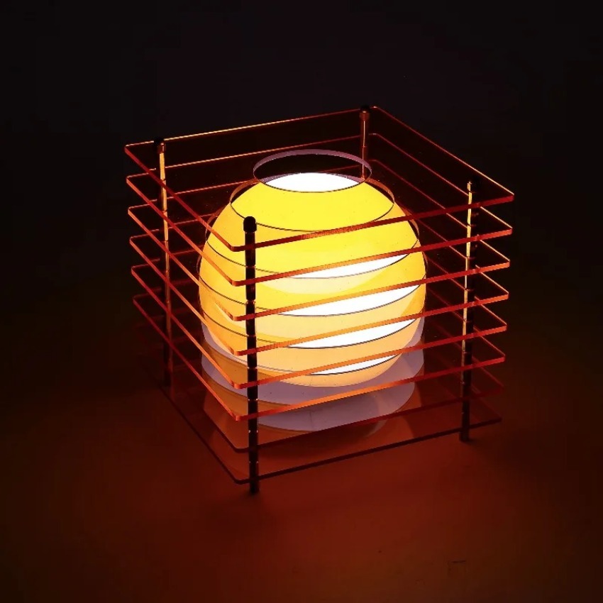 โคมไฟดวงจันทร์ DIY อะคริลิกหลา - Lighting Decor Room บทวิจารณ์และราคา