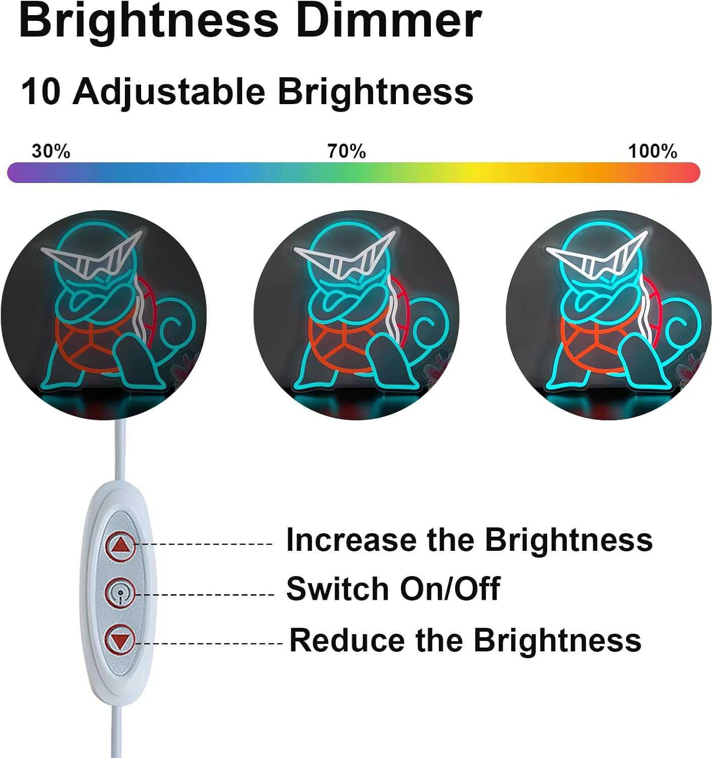 ป้ายไฟนีออนโปเกมอน สควิร์เทิล  - Decor Lighting Fans บทวิจารณ์และราคา