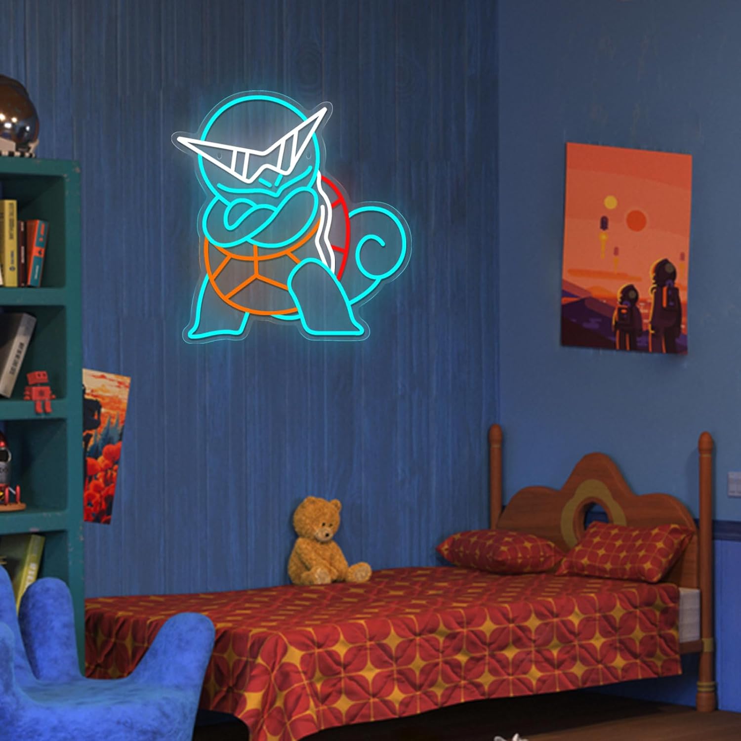 ป้ายไฟนีออนโปเกมอน สควิร์เทิล  - Decor Lighting Fans บทวิจารณ์และราคา