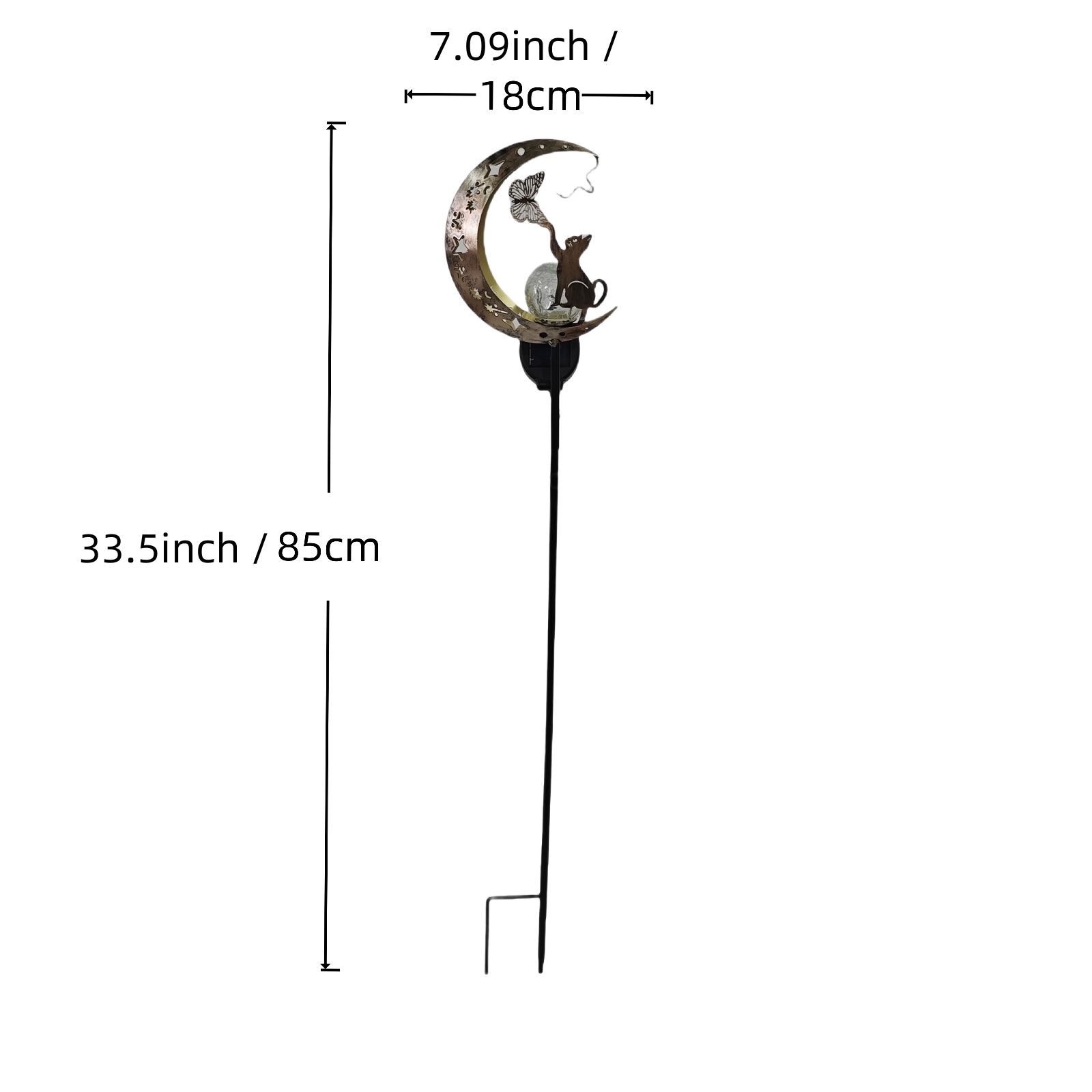 1 PC Cat Moon พลังงานแสงอาทิตย - Elements Lighting Decor บทวิจารณ์และราคา