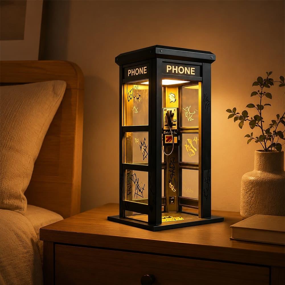 โคมไฟตั้งโต๊ะรูปตู้โทรศัพท์ลอน - Decor Lighting Table Lamps บทวิจารณ์และราคา