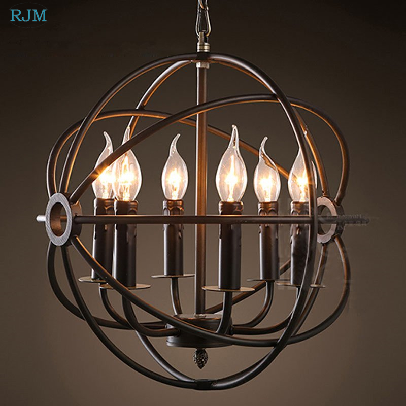 ลอฟท์อุตสาหกรรมอเมริกันเทียนโค - Lzpz Rui Decor Lighting Store บทวิจารณ์และราคา