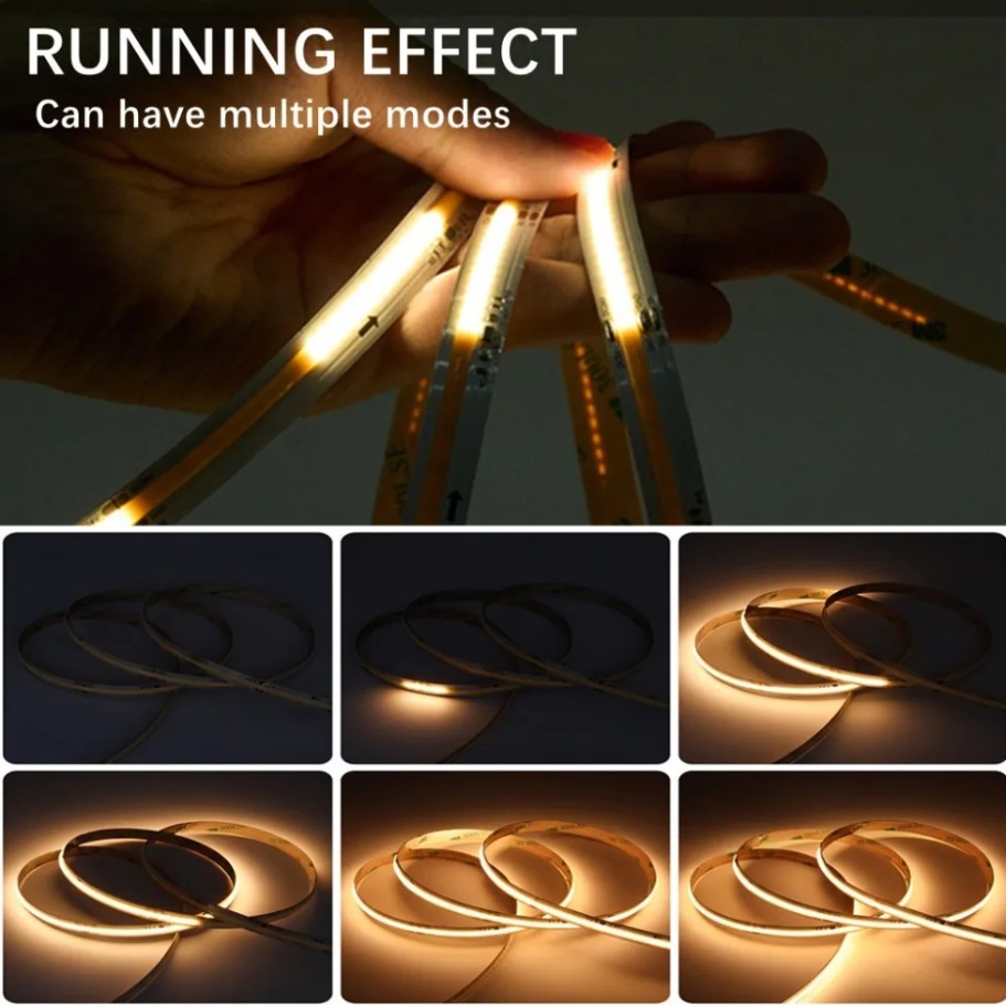 ไฟ LED แบบ COB WS2811 ควบคุมแอ - Orange Lighting Decor บทวิจารณ์และราคา