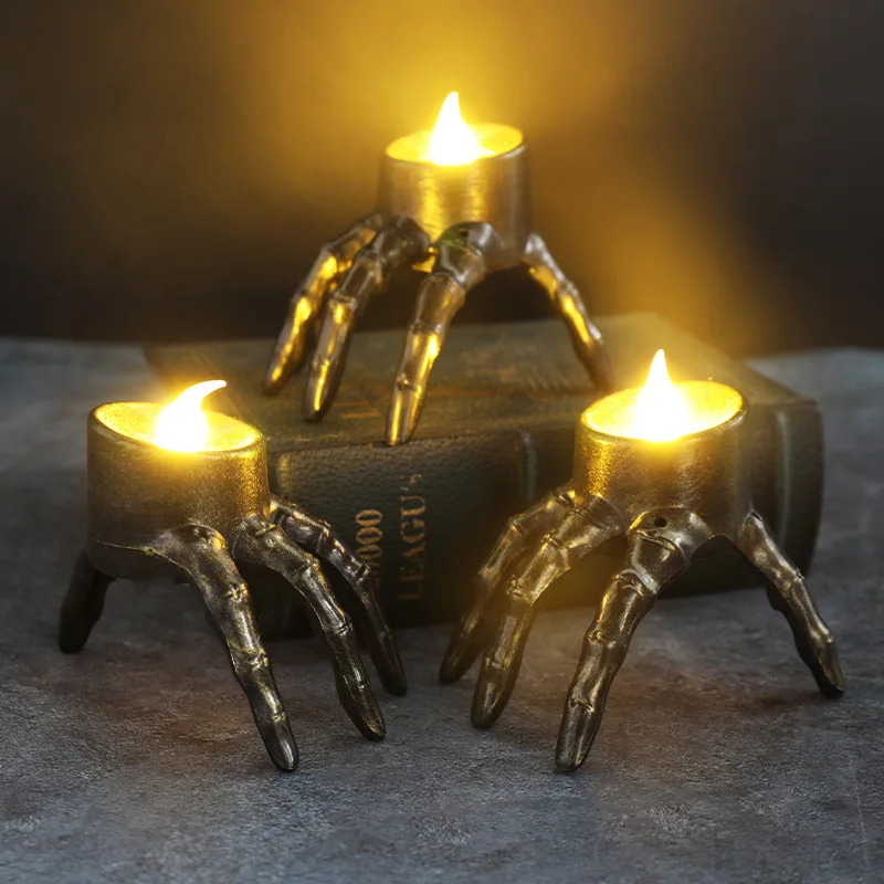 ฮาโลวีน Break The Arm Skull เท - Orange Lighting Decor บทวิจารณ์และราคา