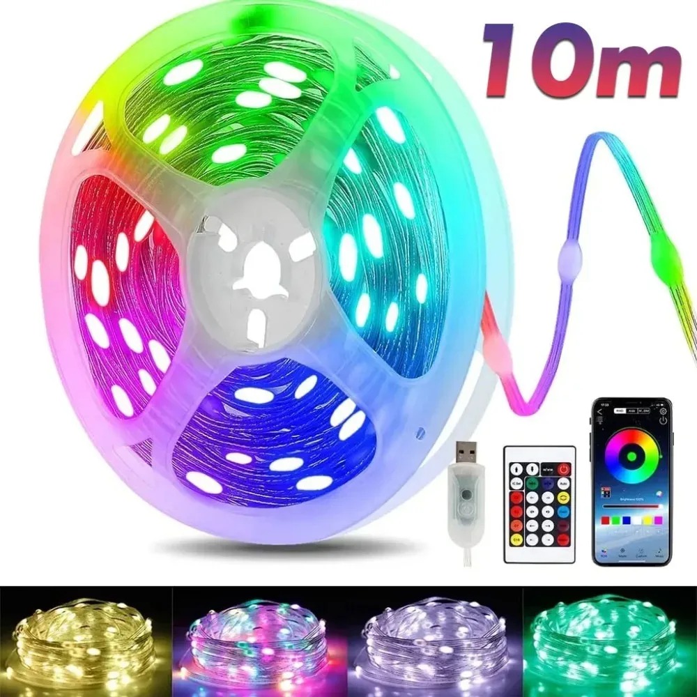 ไฟประดับ LED RGBIC แบบปรับแต่ง - Decor Lighting Address บทวิจารณ์และราคา