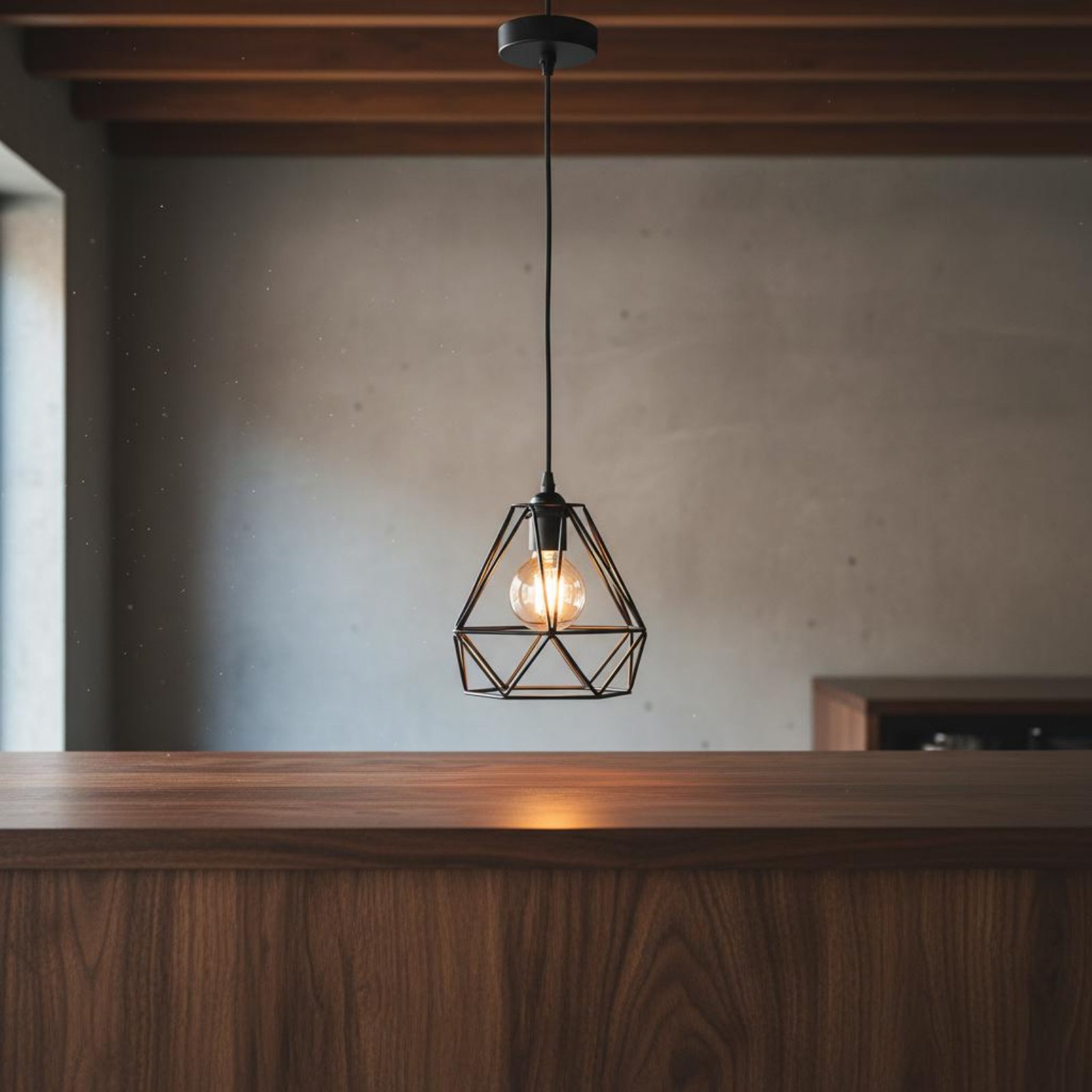 โคมไฟทรงเพชร ดีไซน์เรียบง่าย โ - Geometric Lamp Shade บทวิจารณ์และราคา