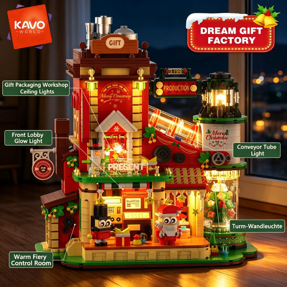 KAVOWORLD ชุดตัวต่อของเล่น 277 - Home Decor Lighting Brands บทวิจารณ์และราคา