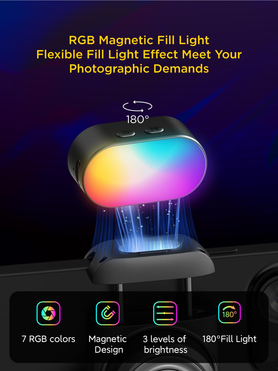 AOCHUAN RGB เติมแสงแม่เหล็กสํา - Lighting Gallery บทวิจารณ์และราคา