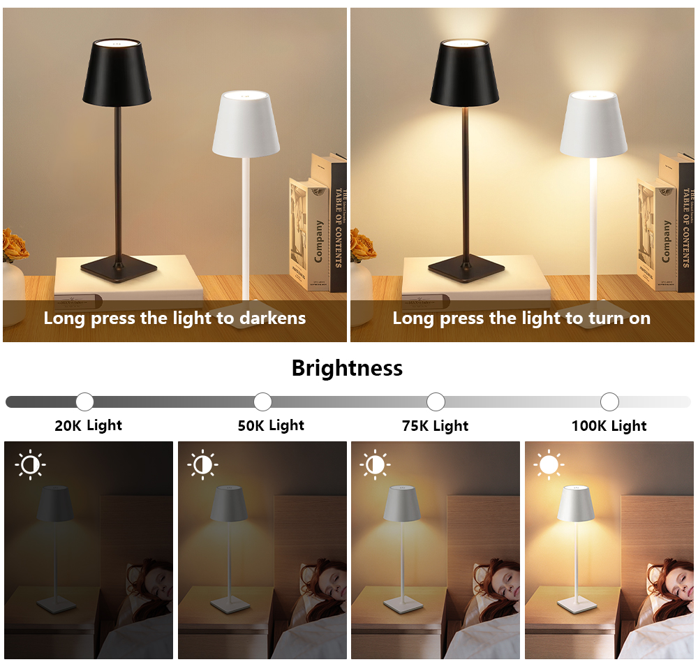 ไฟ LED แบบชาร์จไฟได้ โคมไฟตั้ง - Lightings Decoration บทวิจารณ์และราคา