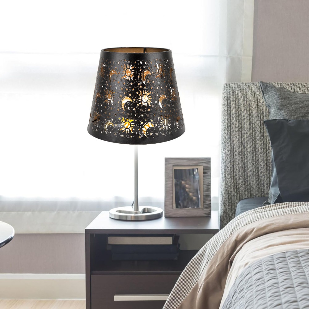 โคมไฟเหล็กสมัยใหม่ รูปแบบเรขาค - Geometric Lamp Shade บทวิจารณ์และราคา